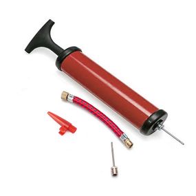 Насос ручний для м'ячів, надувних виробів Pump NE-P-18R червоний