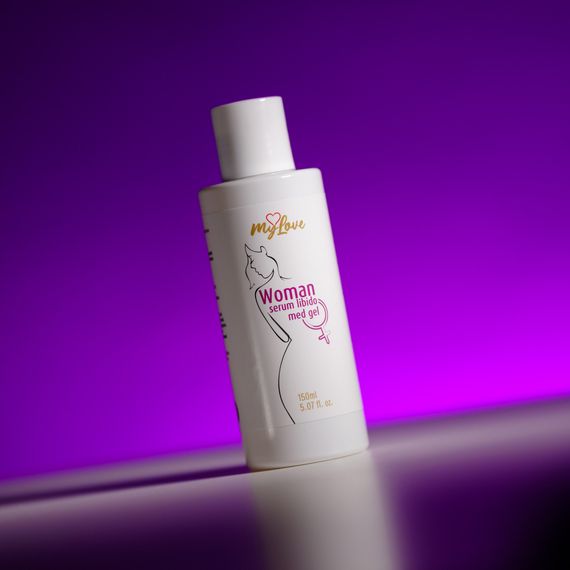 Інтимний гель-лубрикант для жінок - MyLove Woman Serum Libido Med Gel, 150 мл | Зображення 4