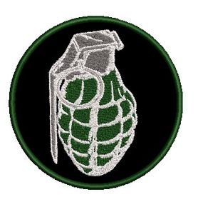 Шеврон граната (Варіант No1) Варіант No5