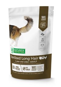 Корм Nature's Protection Sterilised Long Hair сухой для длинношерстных стерилизованных котов 0.4 кг