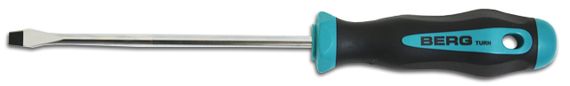 Викрутка "Turn", "-", Cr-V, SL5,5x125мм Berg | 46-142
