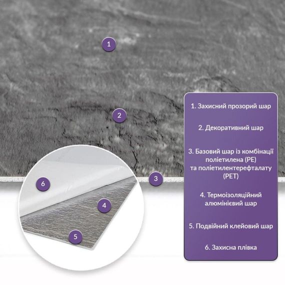 Самоклеюча стінова PET плитка 600*300*2mm (D) SW-00002330 | Зображення 1