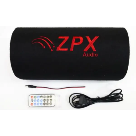 Активний Сабвуфер в Автомобіль Бочка ZPX Audio ZX-10Sub 1000w+Bluetooth Колонка в Машину | Зображення 1