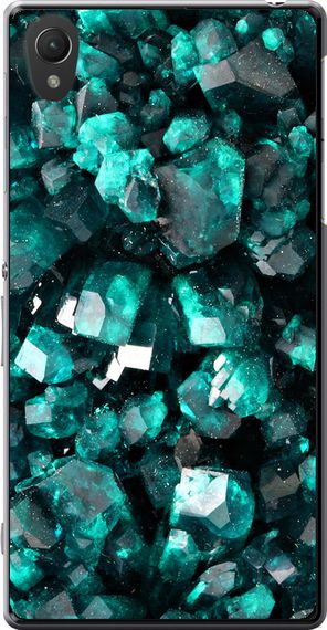Чехол на Sony Xperia Z2 D6502/D6503 Кристаллы 2 "3674u-43-17620"