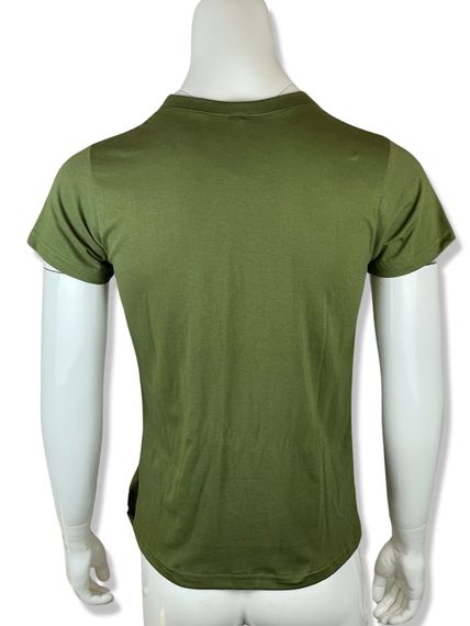 Футболка олива (однотонна) розмір 44 | Зображення 4