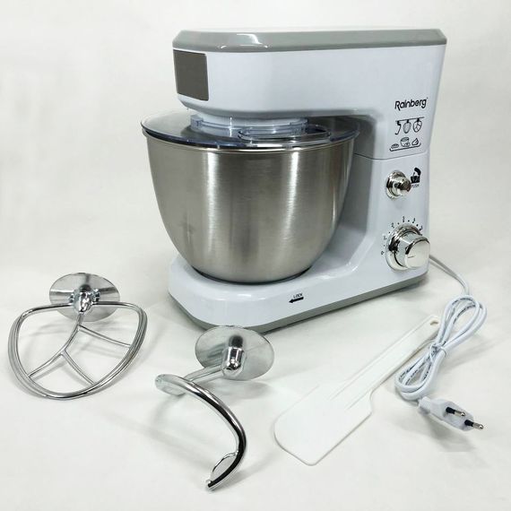 Миксер для производства теста для блинчиков Rainberg RB-8082 3200 Вт, Прочный миксер RU-88 | Зображення 7