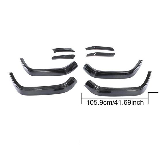 Розширювачі арок (під обвіс Carbon Set, Карбон) для Mercedes G сlass W463 2018-2024 рр | Зображення 5