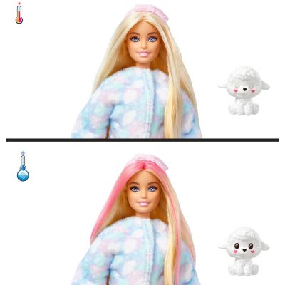 Кукла Barbie Cutie Reveal Мягкие и пушистые Ягненок (HKR03) | Зображення 3