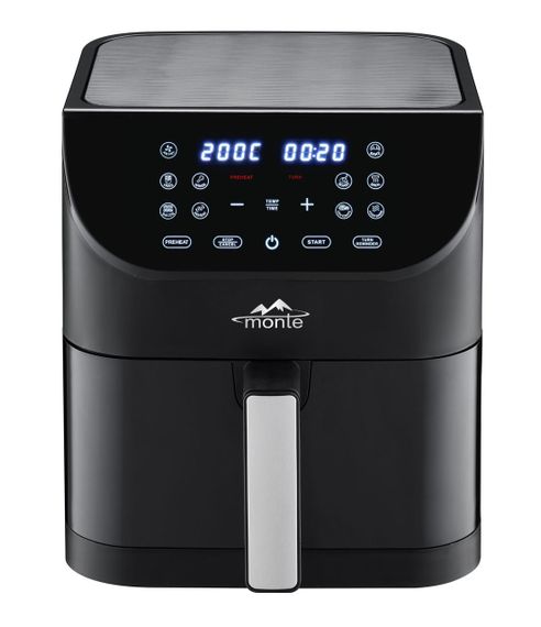 Мультипіч Monte MT-2703, об'єм 6 л, електрична фритюрниця й аерогриль, 1500 Вт | Зображення 1