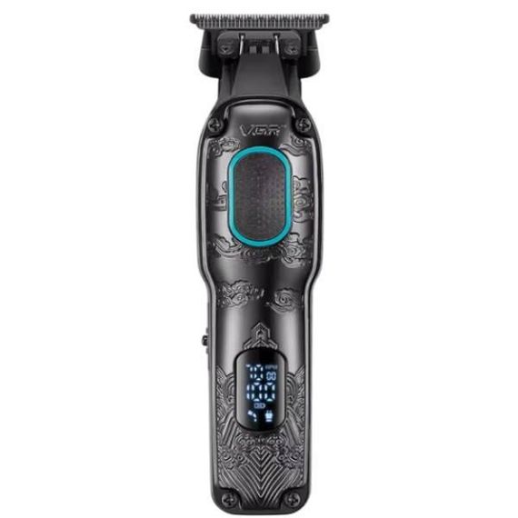 Триммер аккумуляторный 4 насадки VGR V-254 Черный