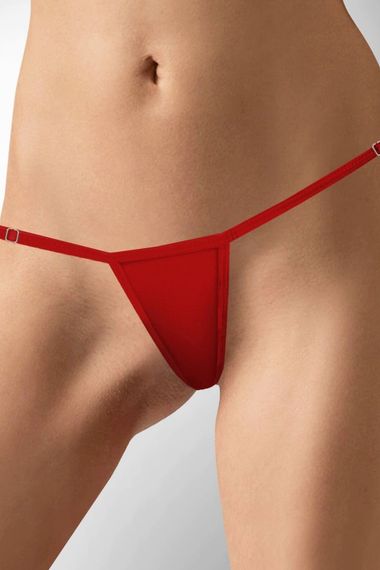 Сексуальные трусики с цепочкой Art of Sex Bad Bitch, Красный, День влюблённых, XS, S, M, XS/S/M, Маленький размер