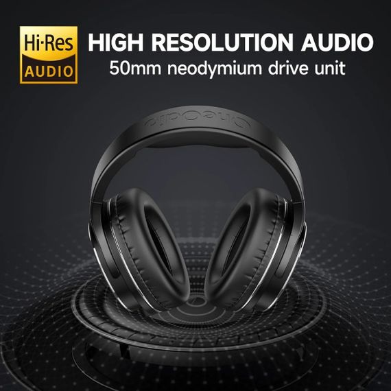 Гарнітура OneOdio Studio Hifi, 3,5мм/6,35мм, Black | Зображення 2