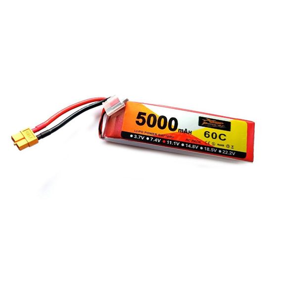Акумулятор ZOP Power Li-Po 3s 5000 mAh 11.1v 60C роз'єм XT60 акумулятор для радіокерованих моделей