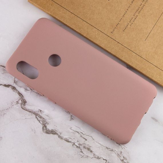 Чехол Silicone Cover Lakshmi (A) для Xiaomi Redmi Note 5 Pro / Note 5 (AI Dual Camera) Силікон, Рожевий/Pink Sand | Зображення 3