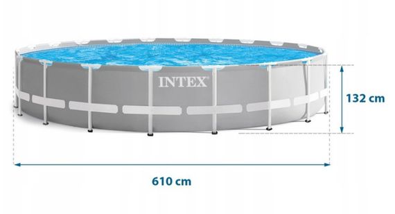 Басейн каркасний 20 в 1 Intex 26756, 610 х 132 см (DM-26756-20W1) | Зображення 7