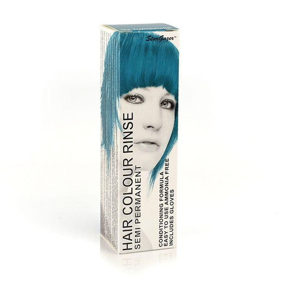 Краска для волос УФ Бирюза Stargazer Semi-permanent hair colour UV Turquoise 70 мл | Зображення 4