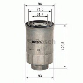 Фільтр паливний BOSCH 1457434453 на HYUNDAI H100 / GRACE фургон