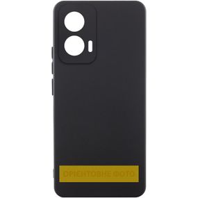 Чохол Silicone Cover Lakshmi Full Camera (AAA) для Motorola Moto G85 Чорний / Black