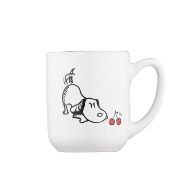 Чашка Ardesto Dog, 380мл, кераміка, біло-сірий (AR3057) | Зображення 1