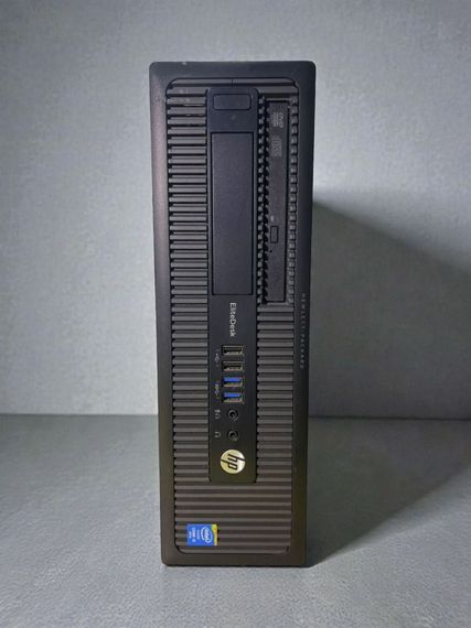 ПК HP EliteDesk 800 G1 SFF / Intel Core i5-4590 (4 ядра по 3.3 - 3.7 GHz) / 16 GB DDR3 / 120 GB SSD + 500 GB HDD / Intel HD Graphics 4600 б/в | Зображення 3