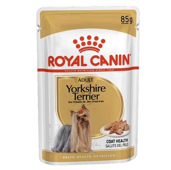 Влажный корм для взрослых собак породы Йоркширский Терьер Royal Canin Yorkshire Terrier Adult, 85 г