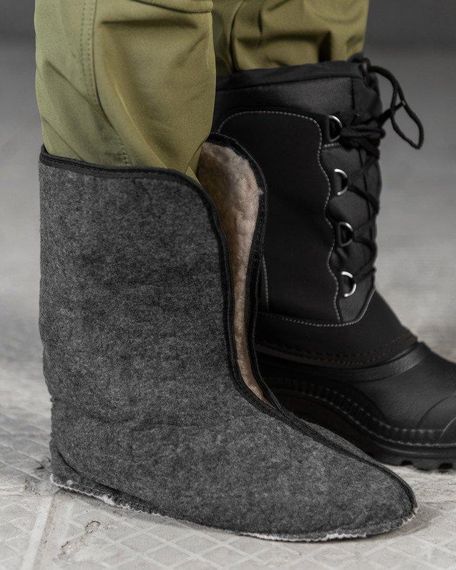 Теплі водонепроникні гумові чоботи ВТ6577 | Зображення 2