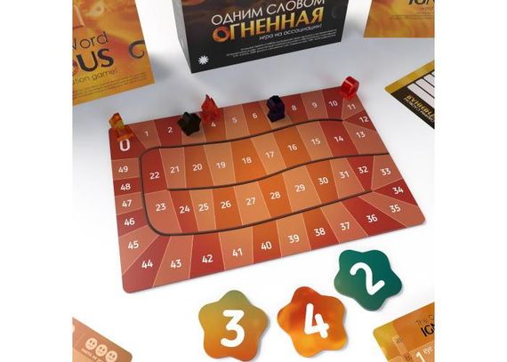 Настільна игра Одним словом Вогняна (The Only Word Igneous) російською | Зображення 5