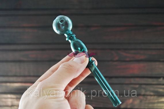 Скляна трубка Oil Bubble Light Green