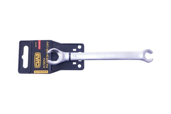 Ключ разрезной CrV 11x13мм СИЛА | Зображення 1