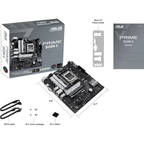 Материнская плата ASUS PRIME B650M-K | Зображення 6