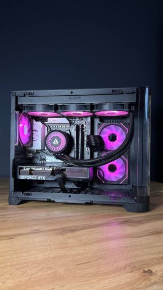 Збірка під замовлення:ігровий ПК GameMax Hype-M Black Tower / AMD Ryzen 7 7800X3D (8 (16) ядер по 4.2 - 5.0 GHz) / 32 GB DDR5 / 1000 GB SSD M.2 / nVidia GeForce RTX 5070, 12 GB GDDR7, 192-bit / 850W | Зображення 3