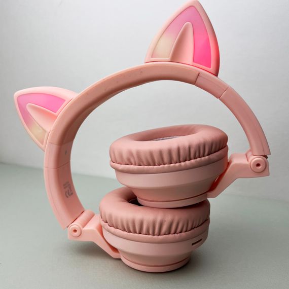 Бездротові навушники Cat Ear Borofone BO18 (Рожевий) | Зображення 8