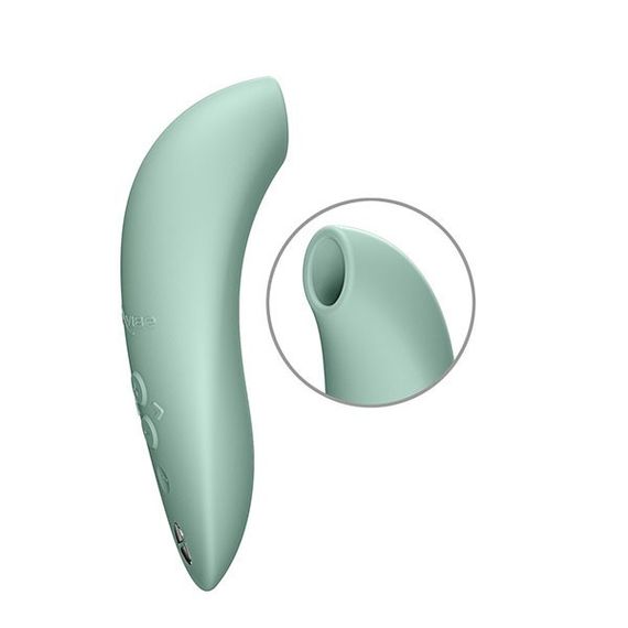Клиторальный вакуумный смарт-стимулятор We-Vibe Melt 2 мятный sexstyle | Зображення 1