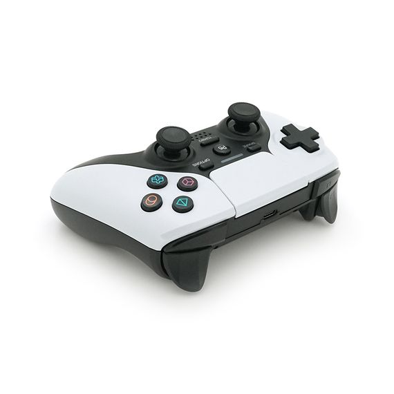 Геймпад Brazzers BR-PS02 бездротовий для PS4 Wireless DUALSHOCK 4, White, 3.7V, 600mAh, Box