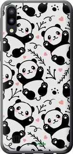 Чохол на Samsung Galaxy M10 Панди "4318u-1661-2448"