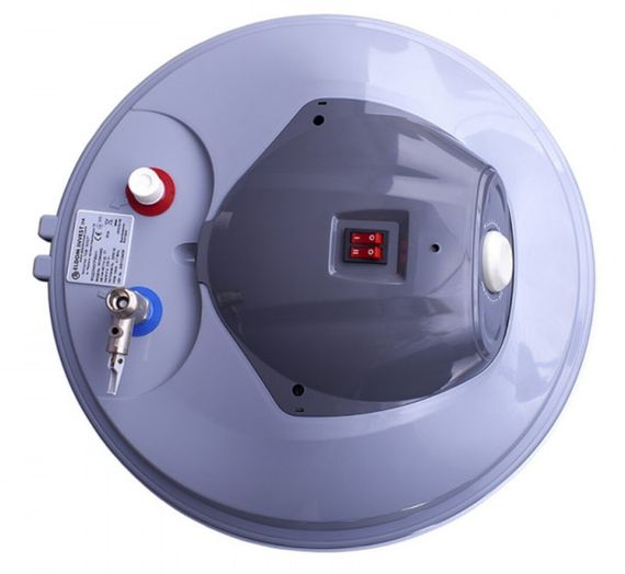 Водонагрівач Eldom EUREKA 50 л, 1,6 кВт, "сухий" ТЕН, вертикальний, SLIM, білий (WV05039D) | Зображення 2