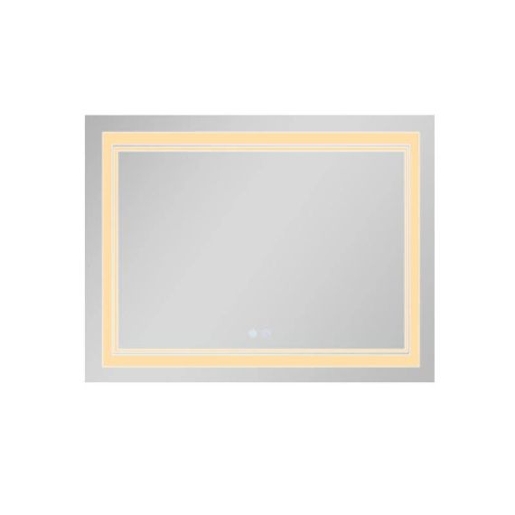 Дзеркало Qtap Cardinal (CA1) 1000х800 з LED-підсвічуванням Touch, з антизапотіванням, з димером, рег. темп. кольору (3000-6500K) | Зображення 4