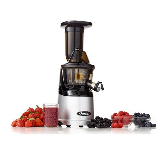 Omega Juicer MMV-702R silver шнекова соковижималка | Зображення 4