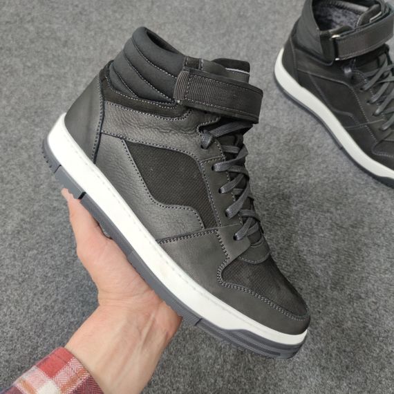 Щоденні зимові кеди з нубуку 41 42 45 розмір | Зображення 1