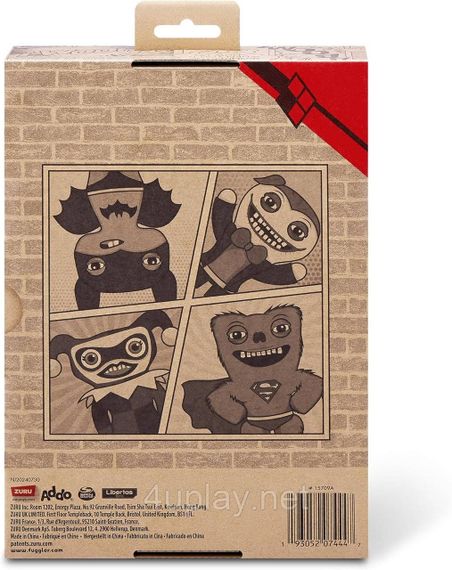 М'яка плюшева іграшка Фуглер Гарлі Квінн 23 см Fuggler Funny Ugly Monster Plush Harley Quinn by Zuru | Зображення 4