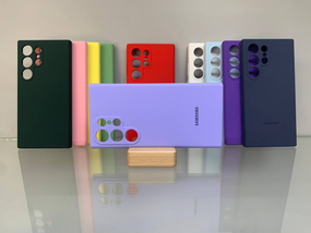 Samsung Galaxy S24 Ultra | Протиударний чохол з логотипом | Soft Touch | лавандовий