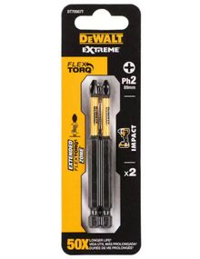 Набір біт DeWalt IMPACT TORSION ударні Philips (DT70567T)