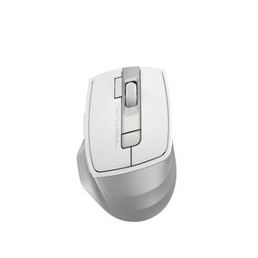 Миша бездротова A4Tech Fstyler FB45CS Air2 (Silver White), колір сірий+білий