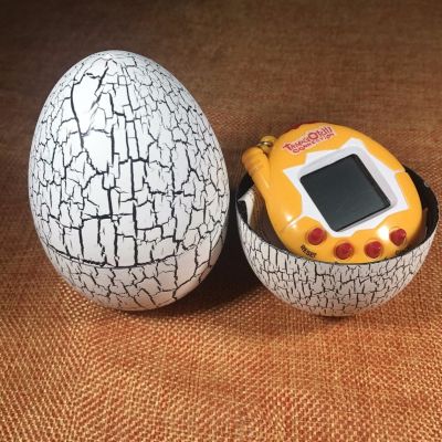 Интерактивная игрушка UFT электронный питомец Тамагочи в Яйце Динозавра Eggshell Game White (EggWhite) | Зображення 2