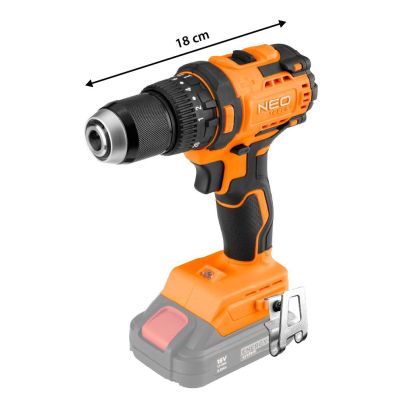 Шуруповерт Neo Tools Energy+ 18V, бесщеточный, 95Нм, 0-320/0-1700об/мин 1.2кг (без АКБ и ЗУ) (04-619) | Зображення 8