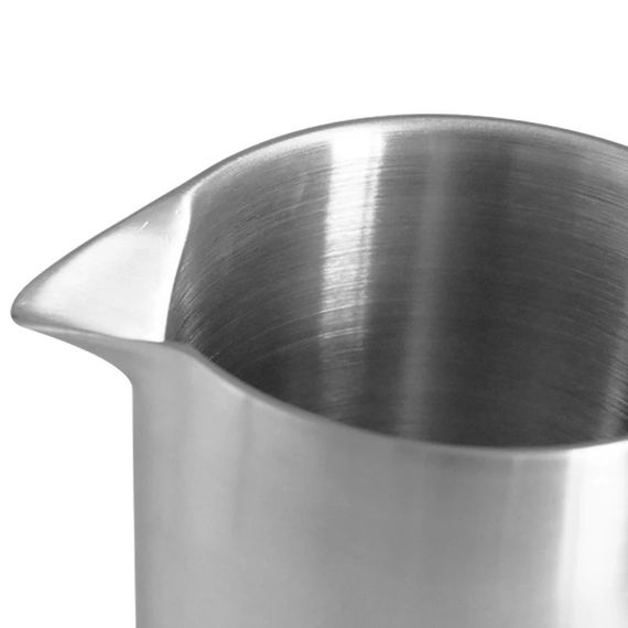 Смесительный стакан для коктейлей Bar House из нержавеющей стали Mixing glass 500 мл Серебристый | Зображення 4