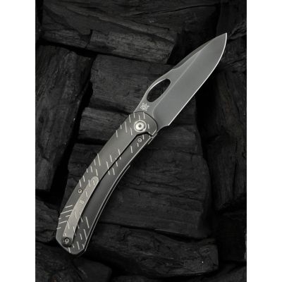 Нож Weknife Inmate, Darkwash, темний титан (WE23096B-4) | Зображення 1