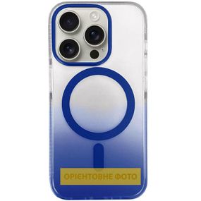 Чохол TPU+PC Phantom with MagSafe для Apple iPhone 16e (6.1") Blue
