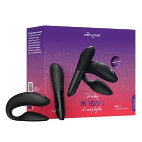 Подарунковий набір We-Vibe 15 Year Anniversary Collection, смарт-вібратор для пар + віброкуля Sex Aura