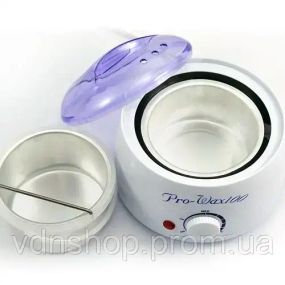 Воскоплав баночный с терморегулятором PRO-WAX 100 для воска в банке, в гранулах, в таблетках 400 мл